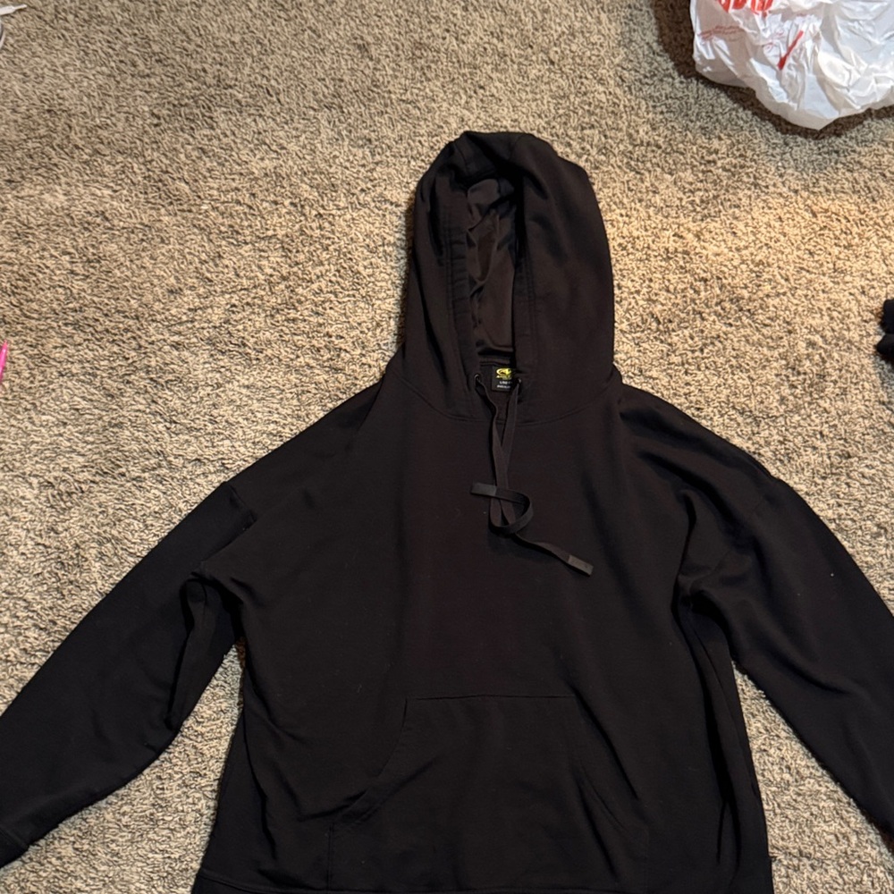 Classic Black Men's Hoodie Sweater